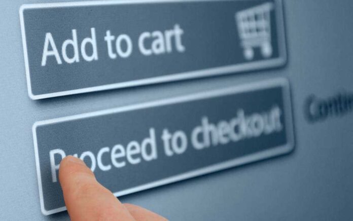 138594755 featured image Finger tapping proceed to checkout button online