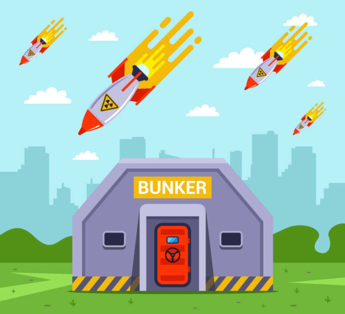 1801212211 featured image Bunker with missiles flying overhead near city skyline