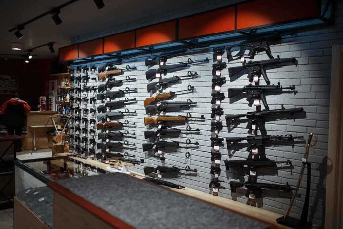 1668328855 featured image Wall display of various rifles in a gun store