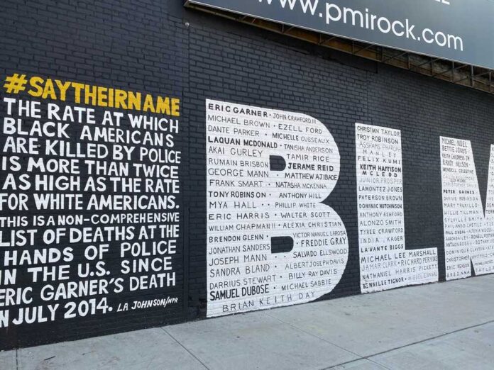 2267320207 featured image BLM mural with names and social justice message