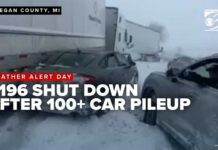 100+ CAR PILEUP: I-196 shut down after over a hundred cars