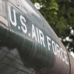 “S-400 Killer” Claims—Air Force Stays Quiet U.S. Air Force plane with trees in background.