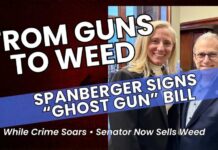 Ghost Gun Ban Passed – Then Senator Quits to Sell Pot in