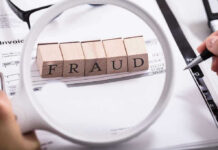 Democrats’ BLATANT Fraud Scheme FINALLY EXPOSED Fraud blocks under magnifying glass on invoices.