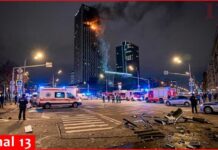 Drones strike Moscow and Samara, damaging residential building in capital