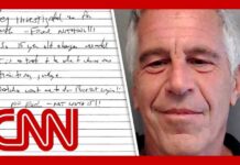 Epstein's alleged suicide note released by court order