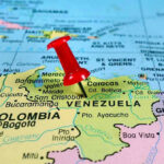 Lethal Strike Leaves One Giant Question Red pin on Venezuela, South America map.