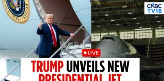 LIVE: US President Trump Unveils New Presidential Jet Donated By Qatar | New Air Force One | N18G