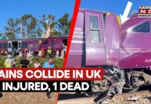 Trains Crash In UK: Two Passenger Trains Collide Near Bedford Leaving 89 Injured and 1 Dead | WATCH