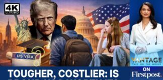 Trump Caps Student & Journalist Visas for U.S.; New Rules Hit Indians Hard |Vantage on Firstpost |4K
