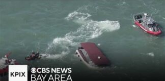 1 dead, 2 missing after boat sinks near Alcatraz in San Francisco Bay