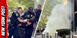 Suspect Arrested After Incendiary Device Deployed Outside NYC Federal Building