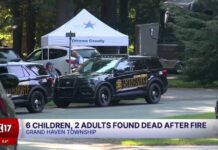 8 family members found dead after suspicious house fire in Grand Haven Township