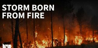 France wildfire creates its OWN thunderstorm — and it’s spreading fire