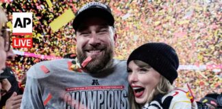 LIVE: Guests attend Taylor Swift and Travis Kelce's wedding at MSG