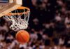 One Shoe Drop. Thousands of Buyers. Basketball dropping through a hoop