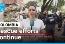 Death toll from Colombia earthquake continues to rise • FRANCE 24 English