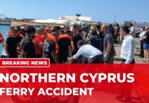 Ferry carrying 260 people capsizes off coast of northern Cyprus