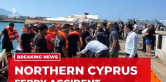 Ferry carrying 260 people capsizes off coast of northern Cyprus
