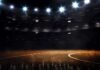 $10 Million Bet Ignites Sports Controversy Basketball court under bright arena lights