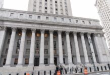 United States courthouse with grand neoclassical columns
