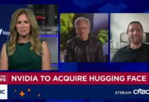 Nvidia Expands Control Into Open AI Models Nvidia CEO Jensen Huang on Hugging Face deal: Open models matter greatly to our company