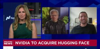 Nvidia CEO Jensen Huang on Hugging Face deal: Open models matter greatly to our company