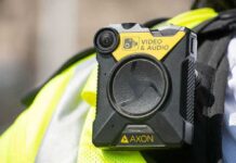 Predator Vanishes After 3:30 A.M. Tamper Alert Body-worn camera attached to a high-visibility vest