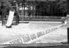 Man Dies After Ejection From Six Flags Coaster Playground closed off with caution tape in black and white